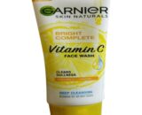 Garnier Bright Complete VITAMIN C Facewash 50 gm