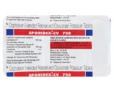 SPORIDEX CV 750 Tablet 10's