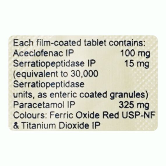 Zerodol-SP Tablet 10's - Image 2