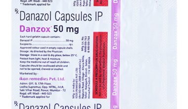 DANZOX 50mg Capsule 10's
