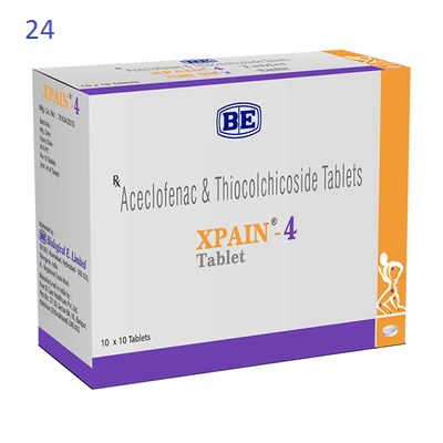 XPAIN 4mg Tablet 10's