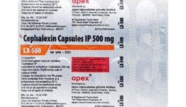 LX 500mg Capsule 10'S