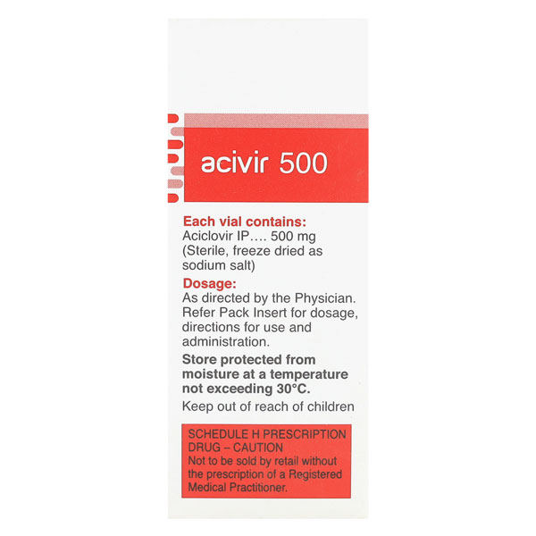ACIVIR 500 Infusion 1's - Image 2