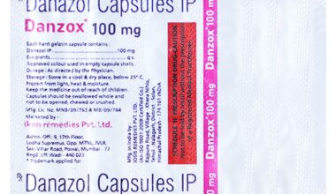 DANZOX 100mg Capsule 10's