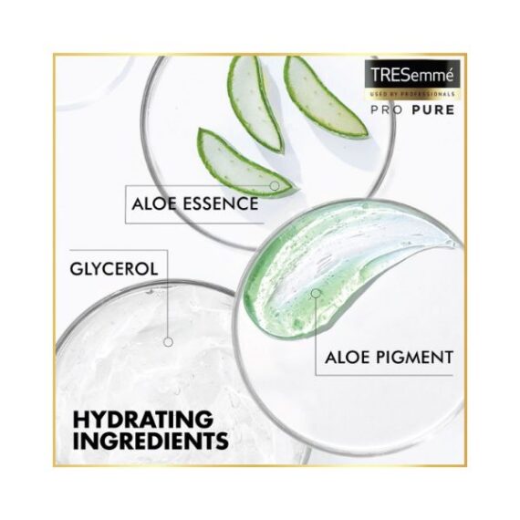 Tresemme Pro Pure Moisture Boost Mask with Aloe Essence, Sulphate Free & Paraben Free, For Dry Hair 300 ml - Image 7
