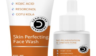 Dermistry No Pigmentation & Dark Spots Kojic Acid Skin Perfecting Face Wash 100 ml + No Pigmentation Kojic Acid Skin Perfecting Face Serum 30 ml
