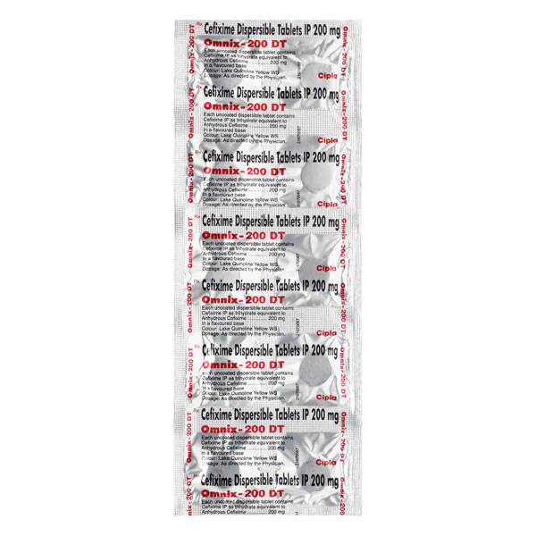 Omnix DT 200mg Tablet 10'S