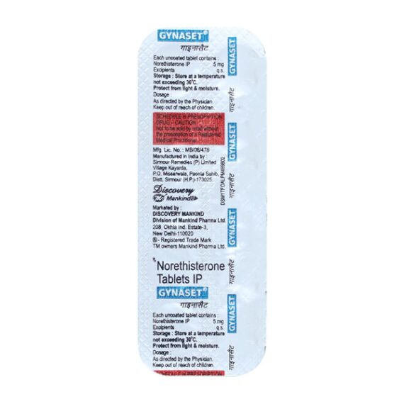 Gynaset Tablet 10'S