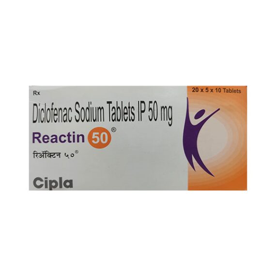 Reactin 50mg Tablet 10'S