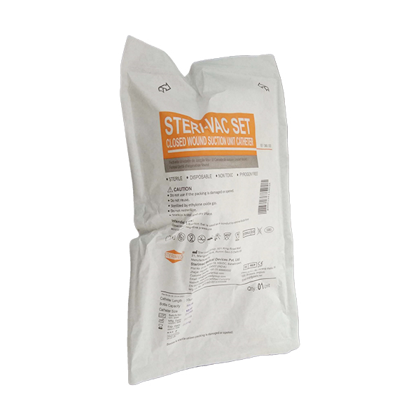 Sterimed Steri Vac Set Closed Wound Section Unit 800 ml (SMD 504T) (FG 16) 1's