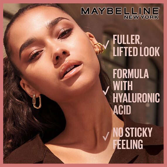 Maybelline New York Lifter Gloss, Hydrating Lip Gloss, Copper 5.4 ml - Image 2