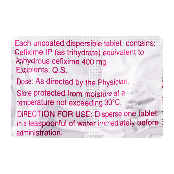 Ceftas 400mg Tablet 10'S - Image 3