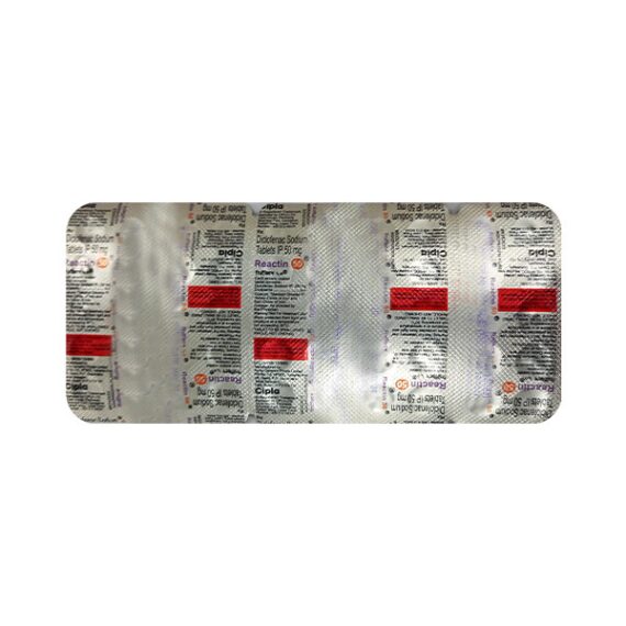 Reactin 50mg Tablet 10'S - Image 5