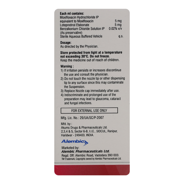 Moxoft LP Eye Drops 5ml - Image 3