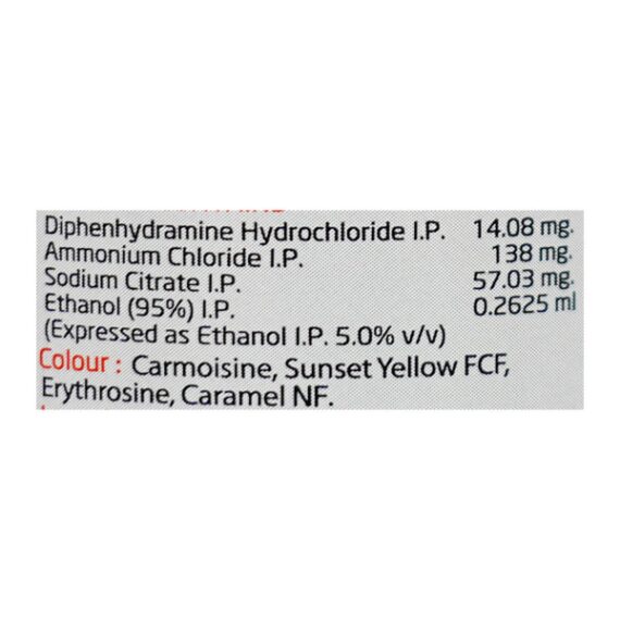 Benadryl Cough Formula Syrup 150ml - Image 3