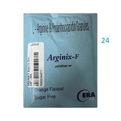 ARGINIX F Sugar Free Orange Flavour Granule 5gm