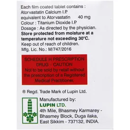 Tonact 40mg Tablet 15'S - Image 3