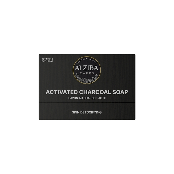 Alziba Cares Soap - Activated Charcoal 100 g