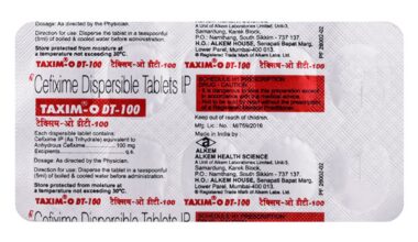 Taxim O DT 100mg Tablet 10'S