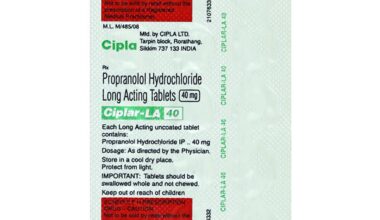 Ciplar LA 40mg Tablet 15'S