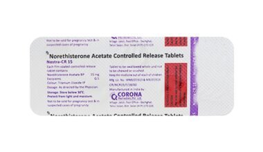 Nostra CR 15mg Tablet 5'S