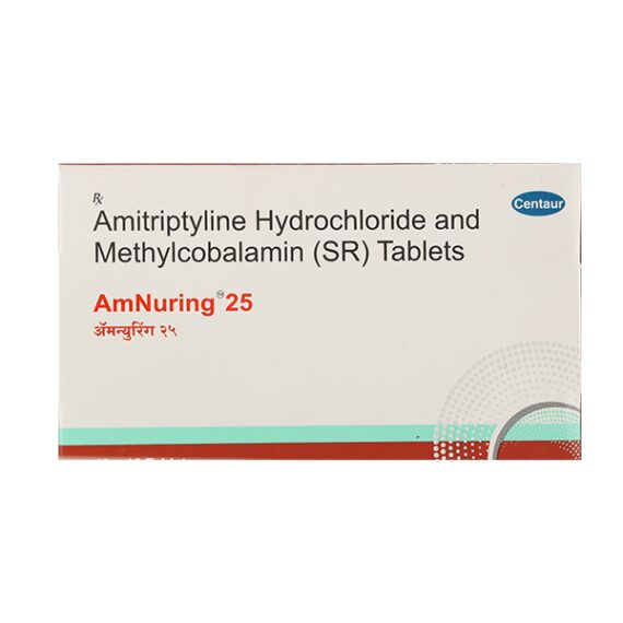 AMNURING 25mg Tablet 10's