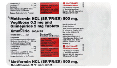 Xmet Trio 2/500/0.2mg Tablet 10'S