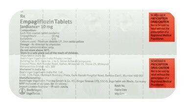 Jardiance 10mg Tablet 10'S