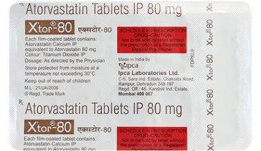 Xtor 80mg Tablet 10'S