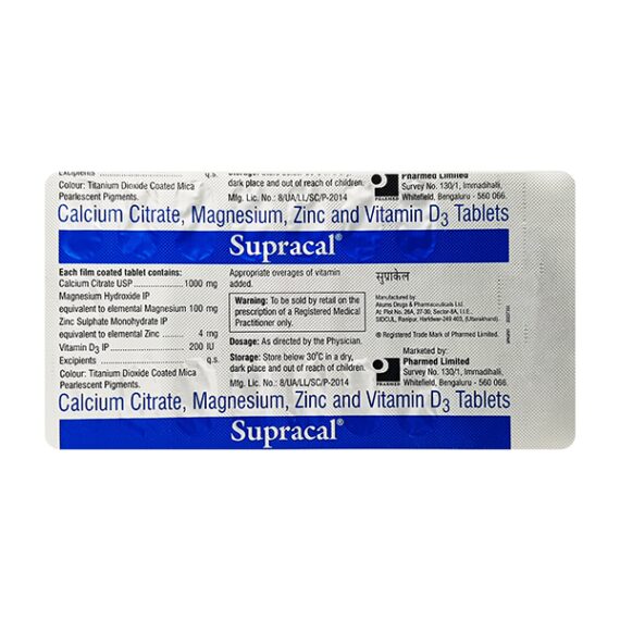 Supracal Tablet 15'S - Image 2