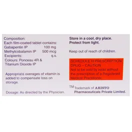 Gabaneuron 100 Tablet - Image 3
