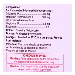 Glizid-MV Tablet SR - Image 2