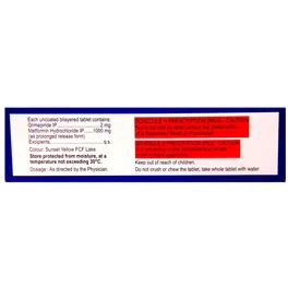 Glucoryl-M 2 Forte Tablet PR - Image 2