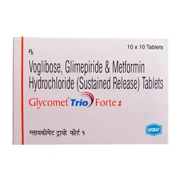 Glycomet Trio Forte 1 Tablet SR - Image 2