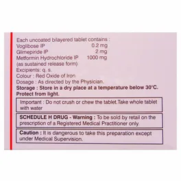 Glycomet Trio Forte 2 Tablet SR - Image 2