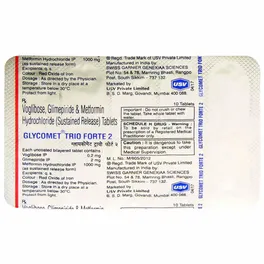Glycomet Trio Forte 2 Tablet SR - Image 5