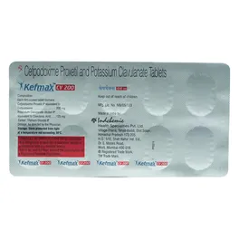 Kefmax CV 200 mg/125 mg Tablet - Image 2