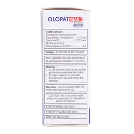 Olopat Max Eye Drop BAK Free - Image 2