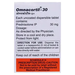 Omnacortil 30 Tablet DT - Image 2