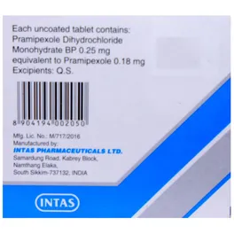 Pramirol 0.25 Tablet - Image 2