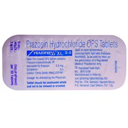 Prazopress XL 2.5 Tablet OPS - Image 4
