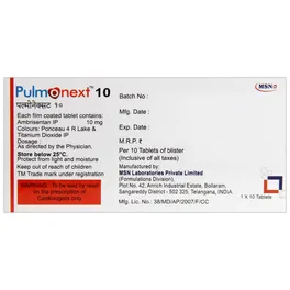 Pulmonext 10 Tablet - Image 3