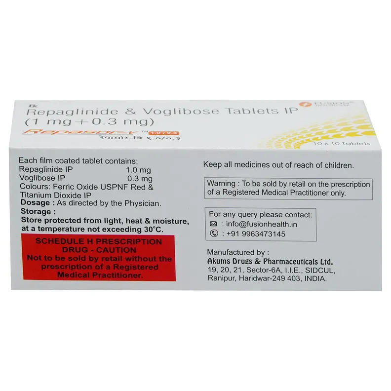 Repasor V 1mg/0.3mg Tablet - Image 2