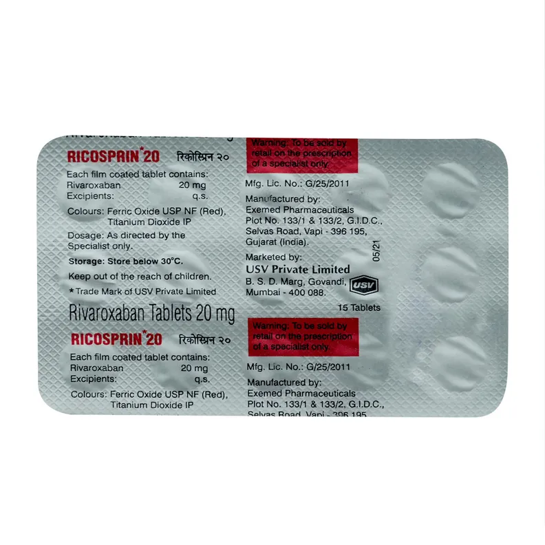Ricosprin 20 Tablet - Image 2