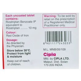 RIZact 10 Tablet - Image 2