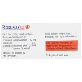 Rosuvas 10 Tablet - Image 3