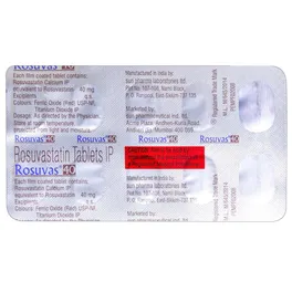 Rosuvas 40 Tablet - Image 5