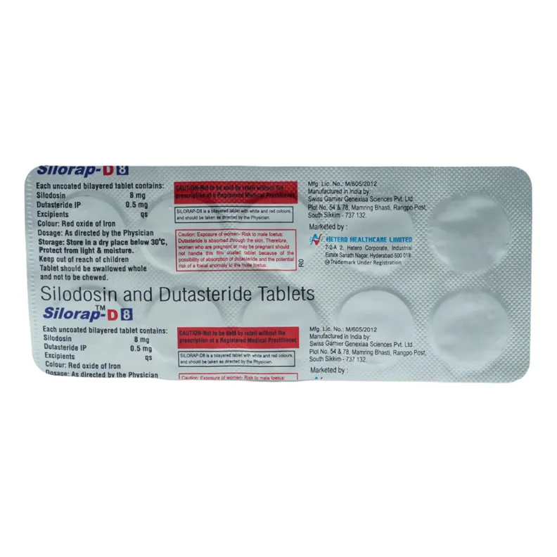 Silorap D 8mg/0.5mg Tablet - Image 2