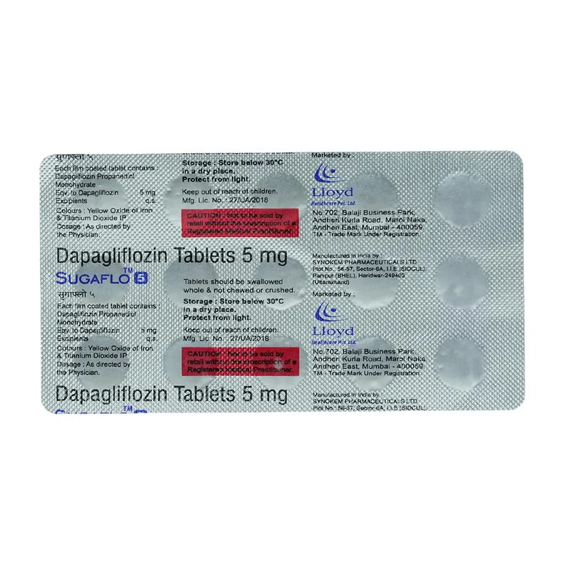 Sugaflo 5mg Tablet - Image 2