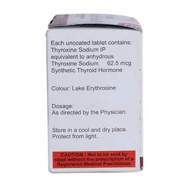 Thyrox 62.5mcg Tablet - Image 2